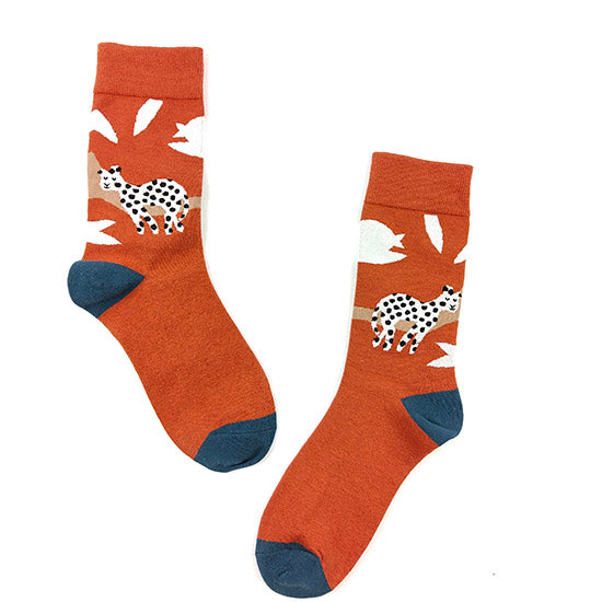 Pack di calzini particolari Orange Duke con fantasie di animali