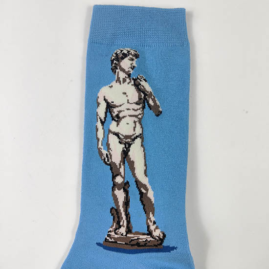 Calzini particolari Orange Duke con fantasia 