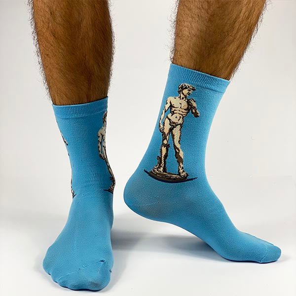 Calzini particolari Orange Duke con fantasia "David"