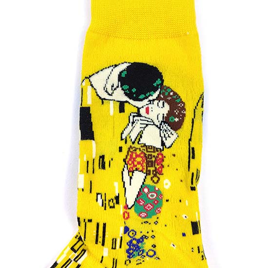 Calzini particolari Orange Duke "The Kiss" - dettaglio